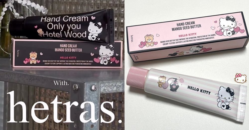 Threads洗版中！Hetras x HelloKitty聯名護手霜，OliveYoung低調上架被秒殺，代購爆單！-1