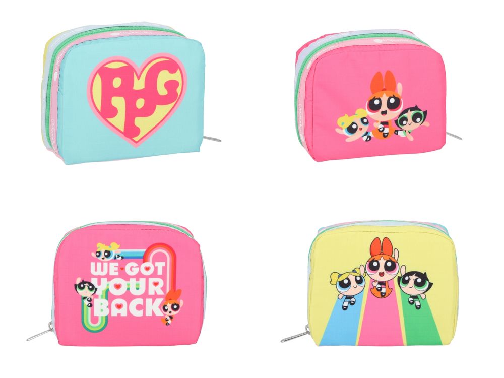 LeSportsac《飛天小女警》聯名也太可愛！花花、泡泡、毛毛收納包絕對要收！-5