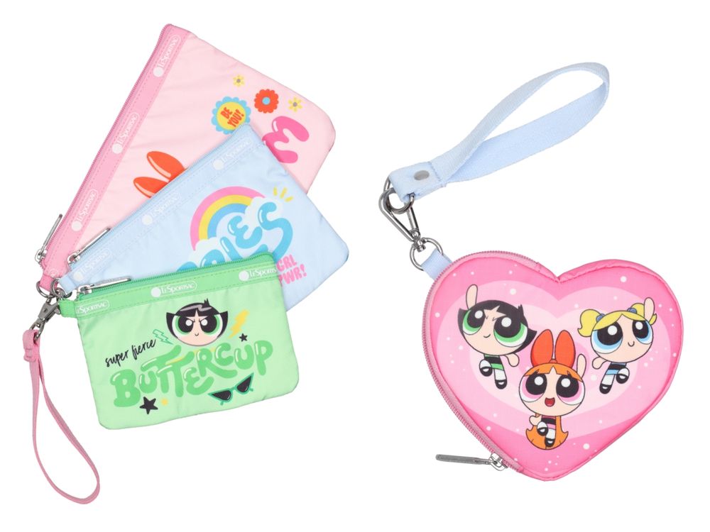 LeSportsac《飛天小女警》聯名也太可愛！花花、泡泡、毛毛收納包絕對要收！-6