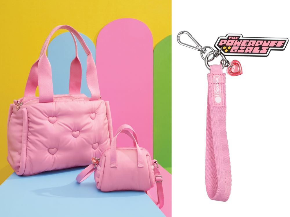 LeSportsac《飛天小女警》聯名也太可愛！花花、泡泡、毛毛收納包絕對要收！-7