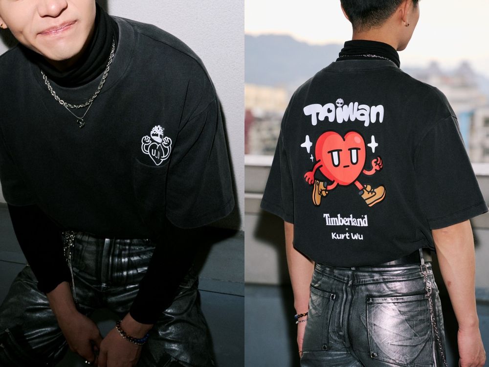 Timberland和Kurt Wu驚喜合作！愛心人悄悄攻佔經典黃靴，根本是情人節告白神器！-6