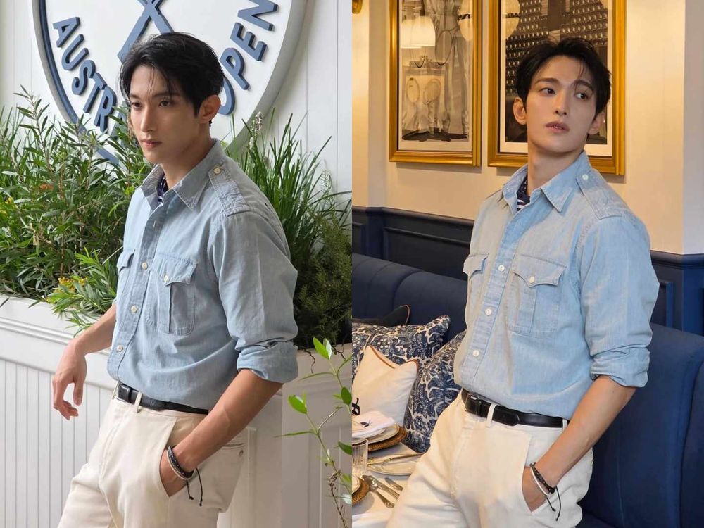 澳網公開賽變Ralph Lauren大型時裝秀！SVT DK、MEOVV Narin夢幻同框！泰星Becky也來了！-3