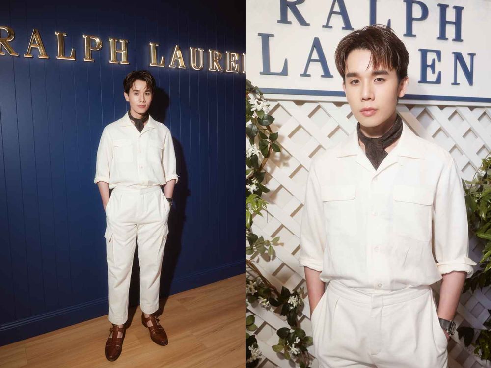 澳網公開賽變Ralph Lauren大型時裝秀！SVT DK、MEOVV Narin夢幻同框！泰星Becky也來了！-8