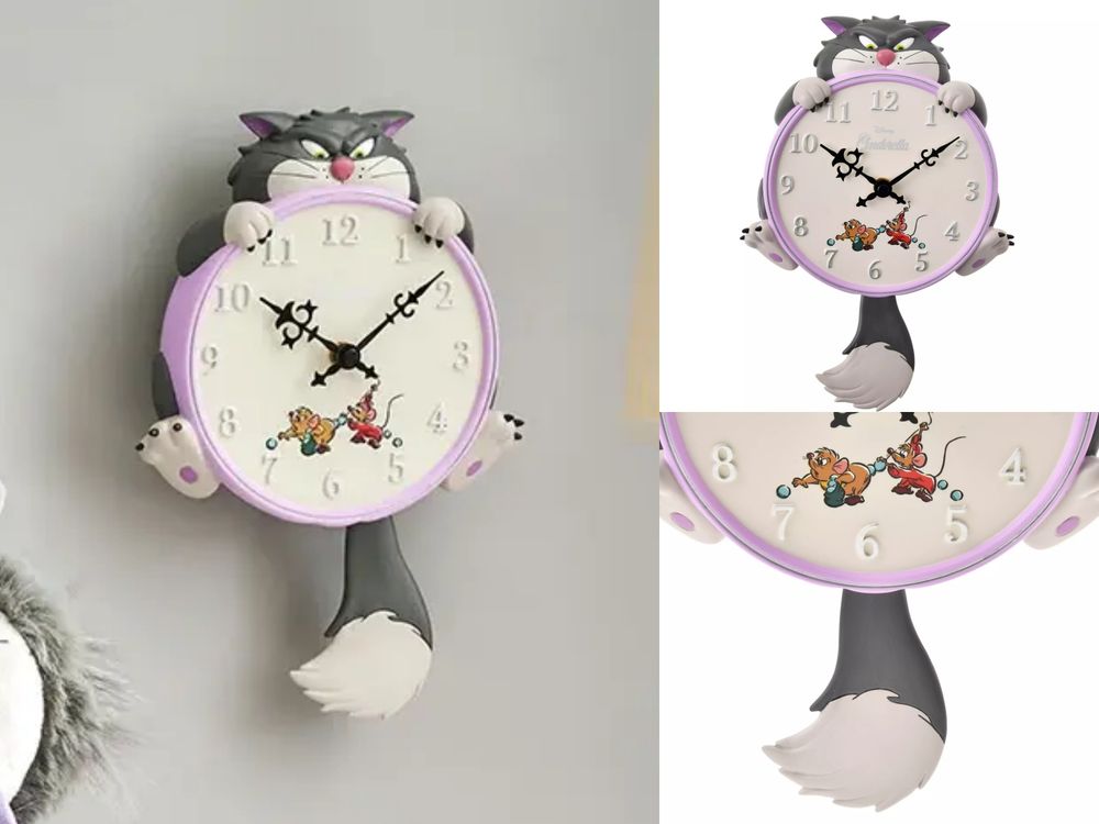 迪士尼2026貓之日限定周邊也太萌！巨大魯斯佛玩偶、費加洛玩毛線球吊飾、搖尾巴貓咪時鐘全都太欠買！-6