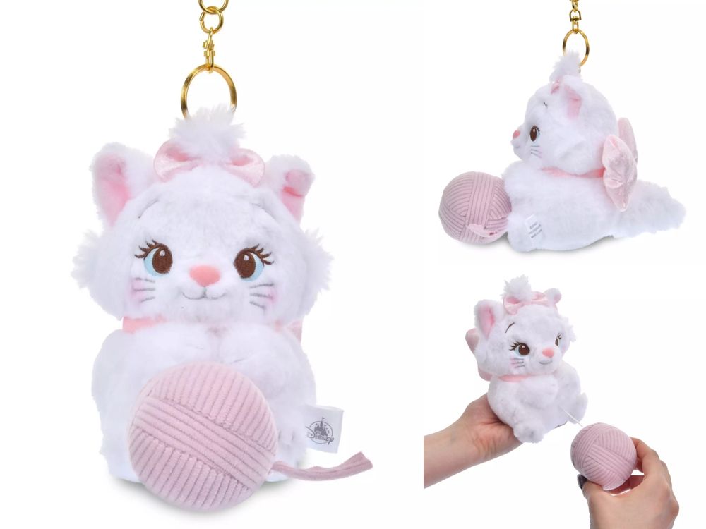 迪士尼2026貓之日限定周邊也太萌！巨大魯斯佛玩偶、費加洛玩毛線球吊飾、搖尾巴貓咪時鐘全都太欠買！-8