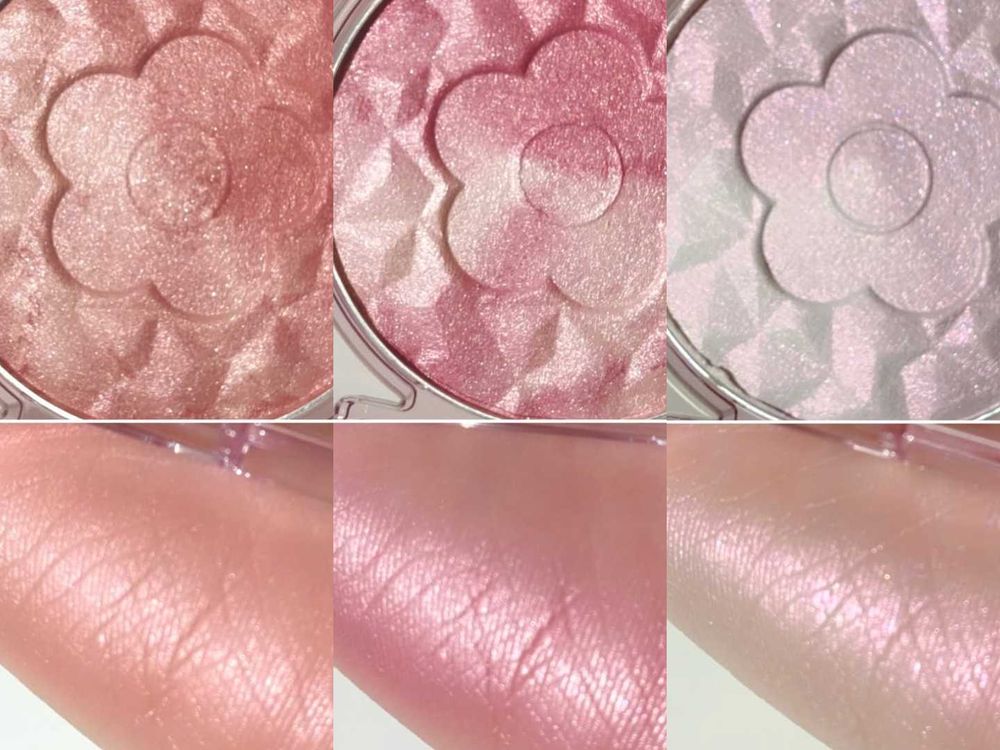 把鑽石刷上臉！日本網美最愛MARY QUANT姐妹牌DAISY DOLL「小花漸層腮紅」，讓血色感與透明光一次到位！-8