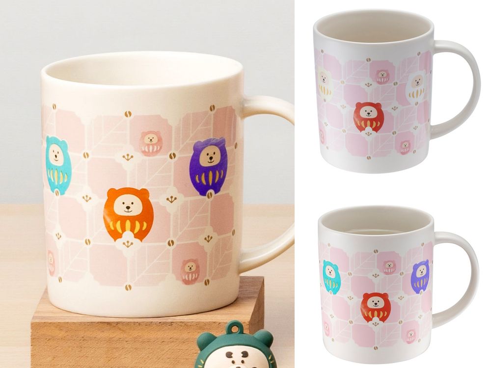 2026新春必買開運小物！星巴克達摩系列「達摩小熊玩偶、招財達摩馬克杯、刺繡提袋」全都太欠買！-6