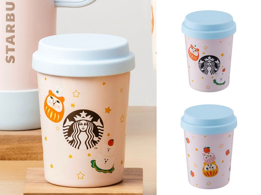 2026新春必買開運小物！星巴克達摩系列「達摩小熊玩偶、招財達摩馬克杯、刺繡提袋」全都太欠買！-5