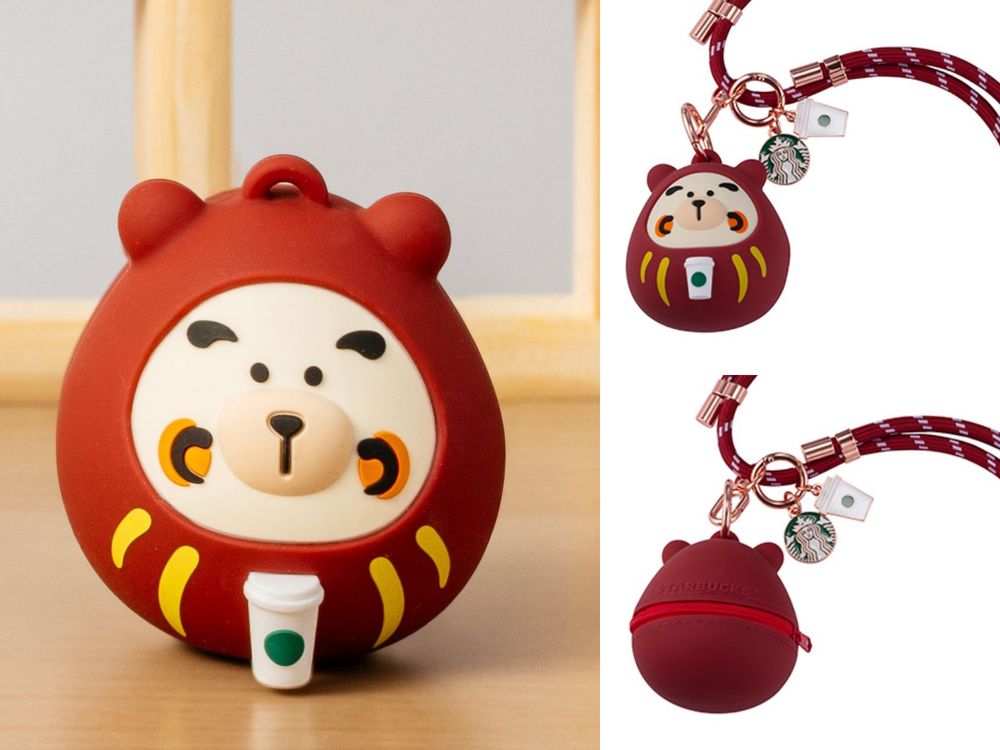 2026新春必買開運小物！星巴克達摩系列「達摩小熊玩偶、招財達摩馬克杯、刺繡提袋」全都太欠買！-9