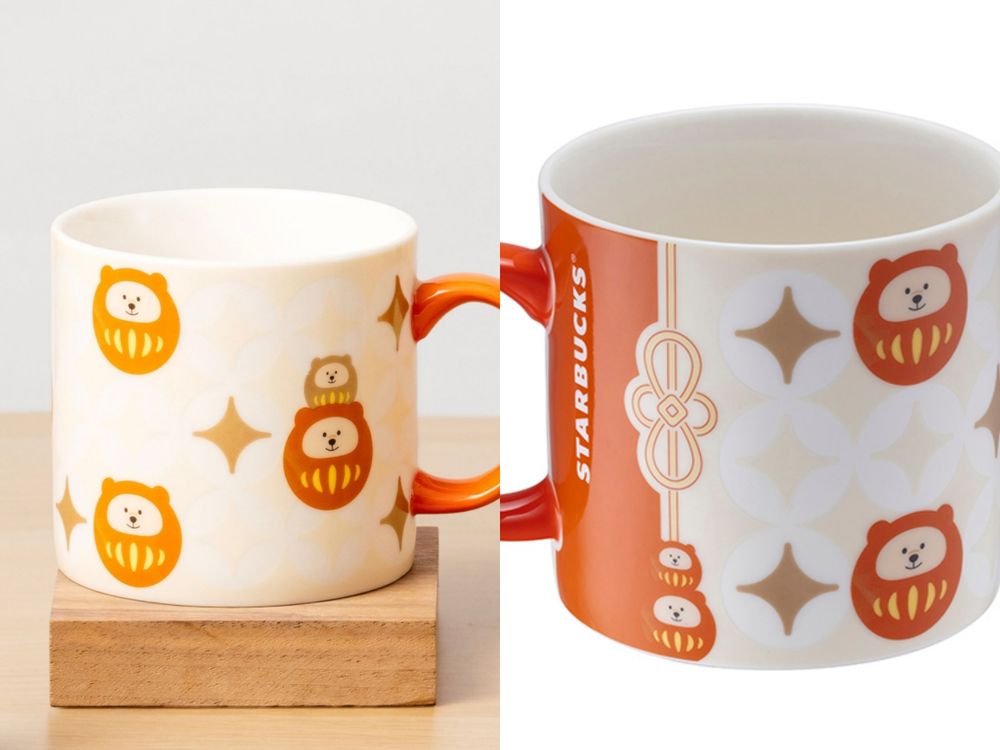 2026新春必買開運小物！星巴克達摩系列「達摩小熊玩偶、招財達摩馬克杯、刺繡提袋」全都太欠買！-7
