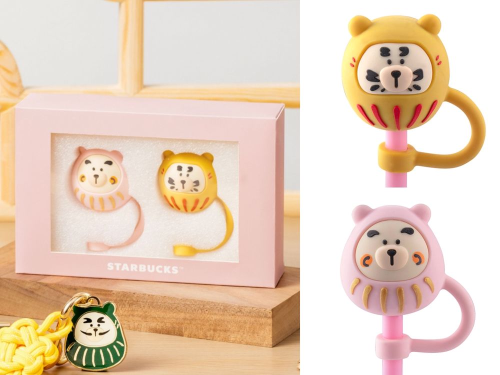 2026新春必買開運小物！星巴克達摩系列「達摩小熊玩偶、招財達摩馬克杯、刺繡提袋」全都太欠買！-8