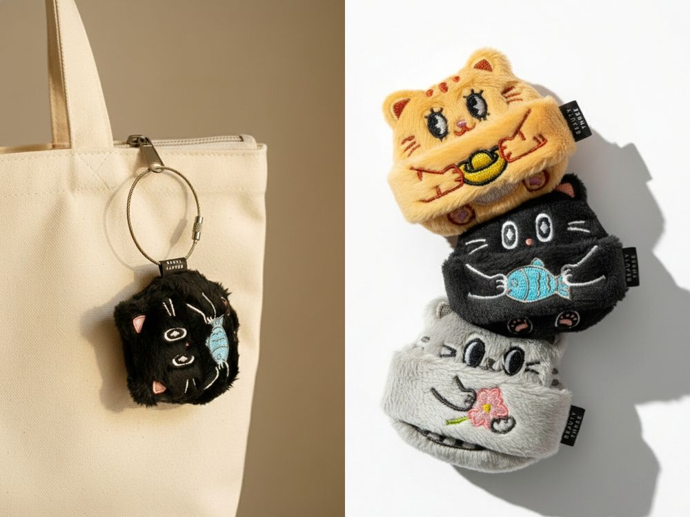 可愛即是正義！紅遍全球IP萌物席捲康是美，線條小狗舒芙蕾海綿、MilleFée拉拉熊聯名粉撲，每次化妝都被療癒到了！-11