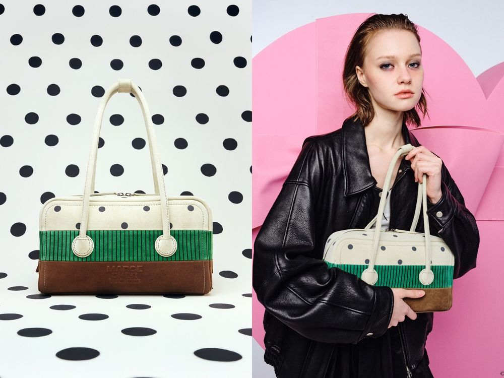 粉紅史努比包包也太夢幻！韓國爆紅品牌Marge Sherwood聯名PEANUTS、包包都超好看！-4