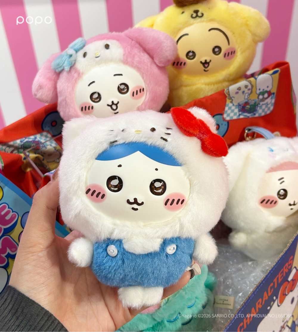 吉伊卡哇×三麗鷗快閃店來了！超可愛「Hello Kitty小八玩偶、布丁狗烏薩奇吊飾」必買周邊一次看！-5