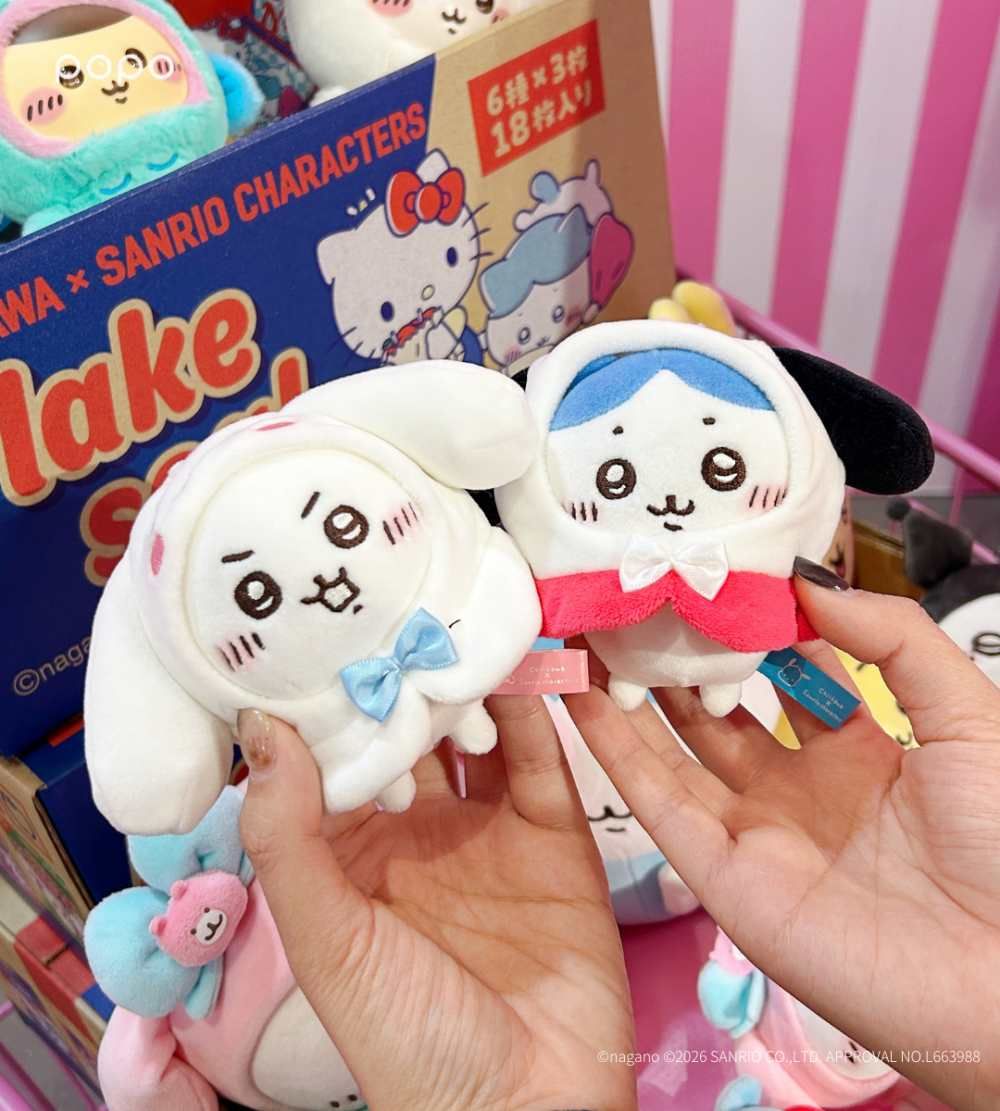 吉伊卡哇×三麗鷗快閃店來了！超可愛「Hello Kitty小八玩偶、布丁狗烏薩奇吊飾」必買周邊一次看！-10