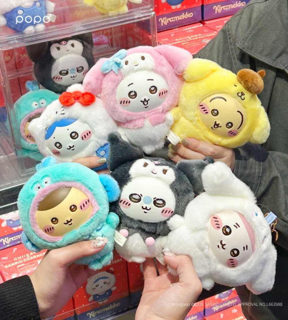 吉伊卡哇×三麗鷗快閃店來了！超可愛「Hello Kitty小八玩偶、布丁狗烏薩奇吊飾」必買周邊一次看！-16