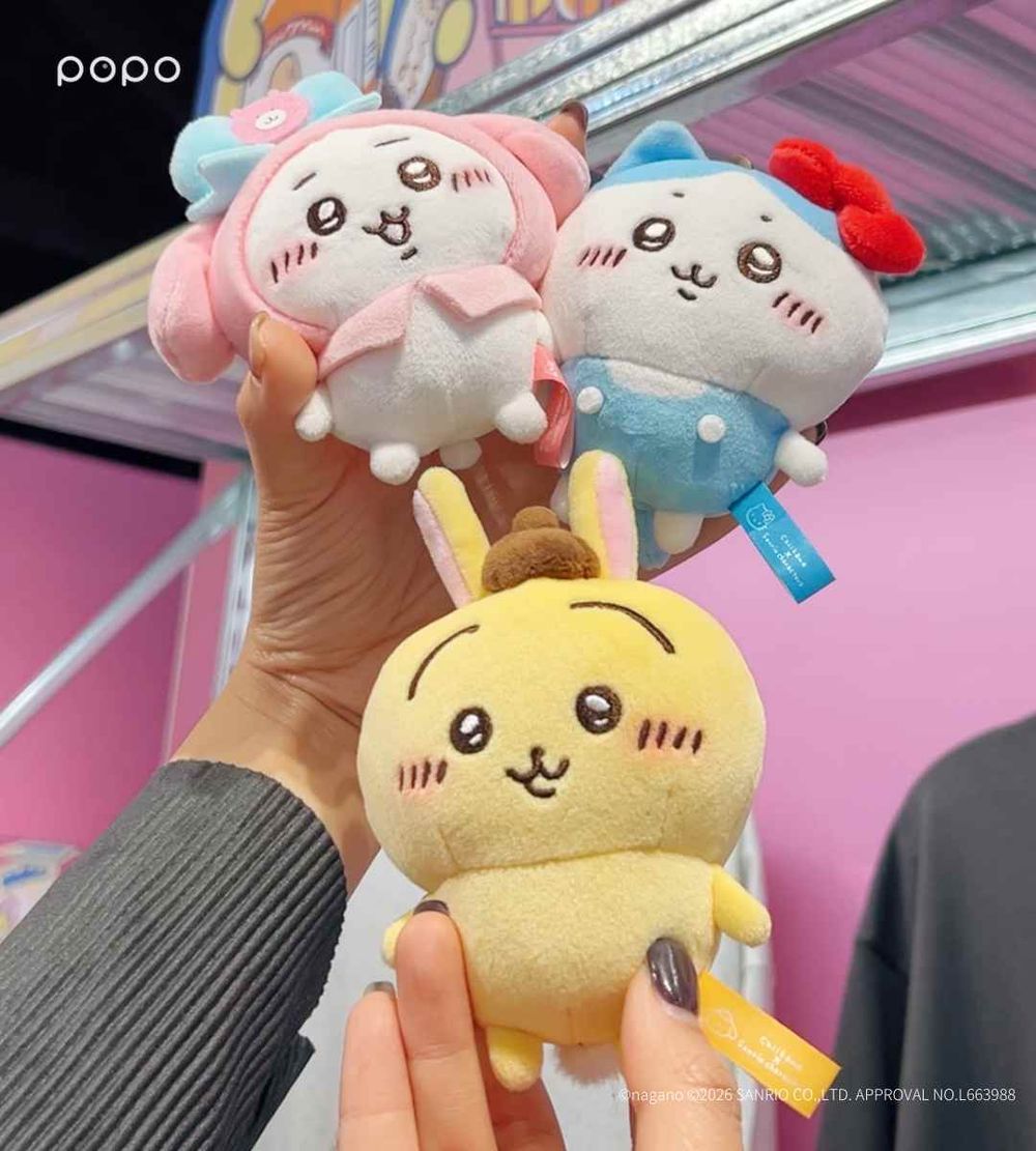 吉伊卡哇×三麗鷗快閃店來了！超可愛「Hello Kitty小八玩偶、布丁狗烏薩奇吊飾」必買周邊一次看！-17