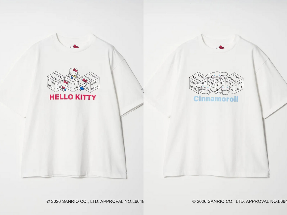 又被三麗鷗聯名可愛到！日牌CITEN推出「Kitty托特包、大耳狗化妝包」準備衝日本掃貨！-2