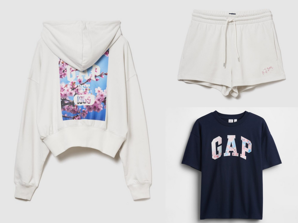 日妞都買這件！Gap日本限定「櫻花系列」台灣也有了！粉色軟綿外套、衛衣每一款都想收！-4