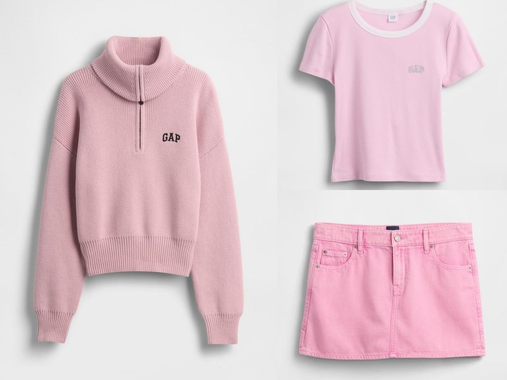 日妞都買這件！Gap日本限定「櫻花系列」台灣也有了！粉色軟綿外套、衛衣每一款都想收！-7