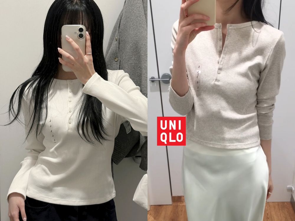韓妞都買這幾樣！韓國UNIQLO熱銷5大爆品出爐！C系列襯衫呼聲高、亨利領上衣根本人人包色！-1