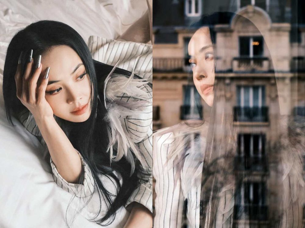 2026時裝週韓星髮型秀！Karina麻花低盤髮、Jennie微捲綁髮，Stray Kids鉉辰層次中長髮帥翻迪奧秀場！-5