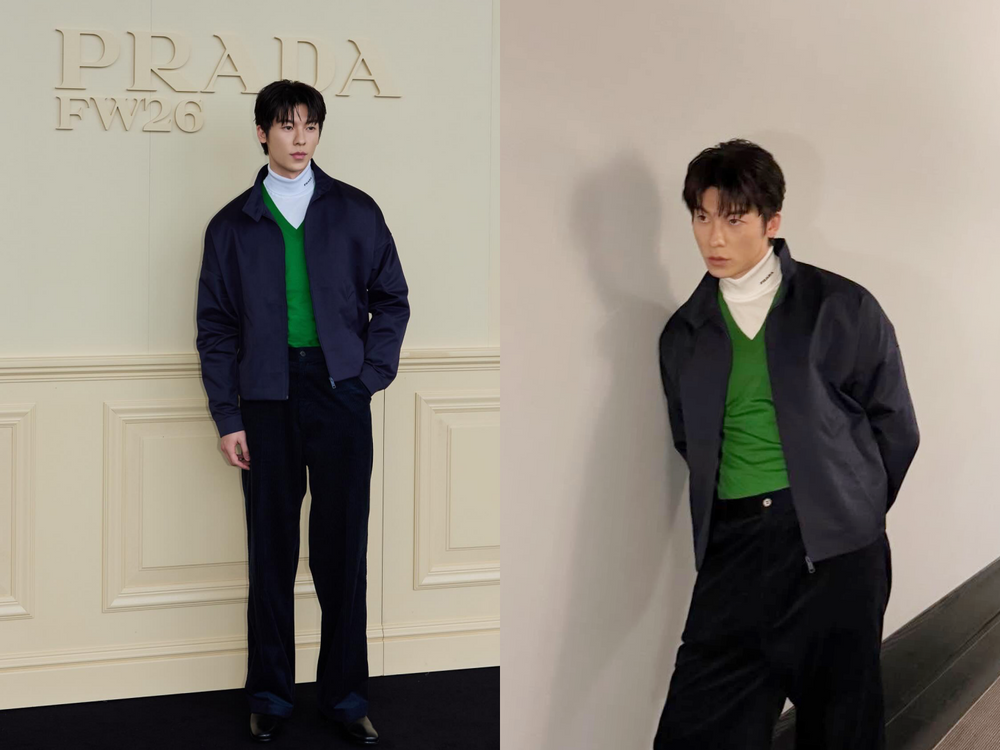 2026時裝週韓星髮型秀！Karina麻花低盤髮、Jennie微捲綁髮，Stray Kids鉉辰層次中長髮帥翻迪奧秀場！-13