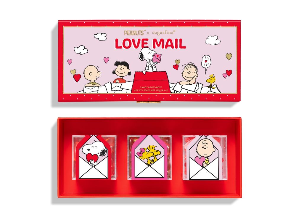 2026情人節甜點推薦！sugarfina「史努比聯名禮盒、愛心草莓軟糖、紅唇軟糖」全都萌炸天！-4