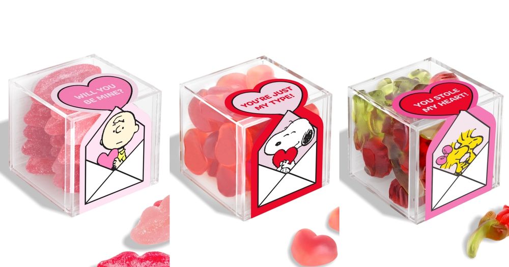 2026情人節甜點推薦！sugarfina「史努比聯名禮盒、愛心草莓軟糖、紅唇軟糖」全都萌炸天！-3