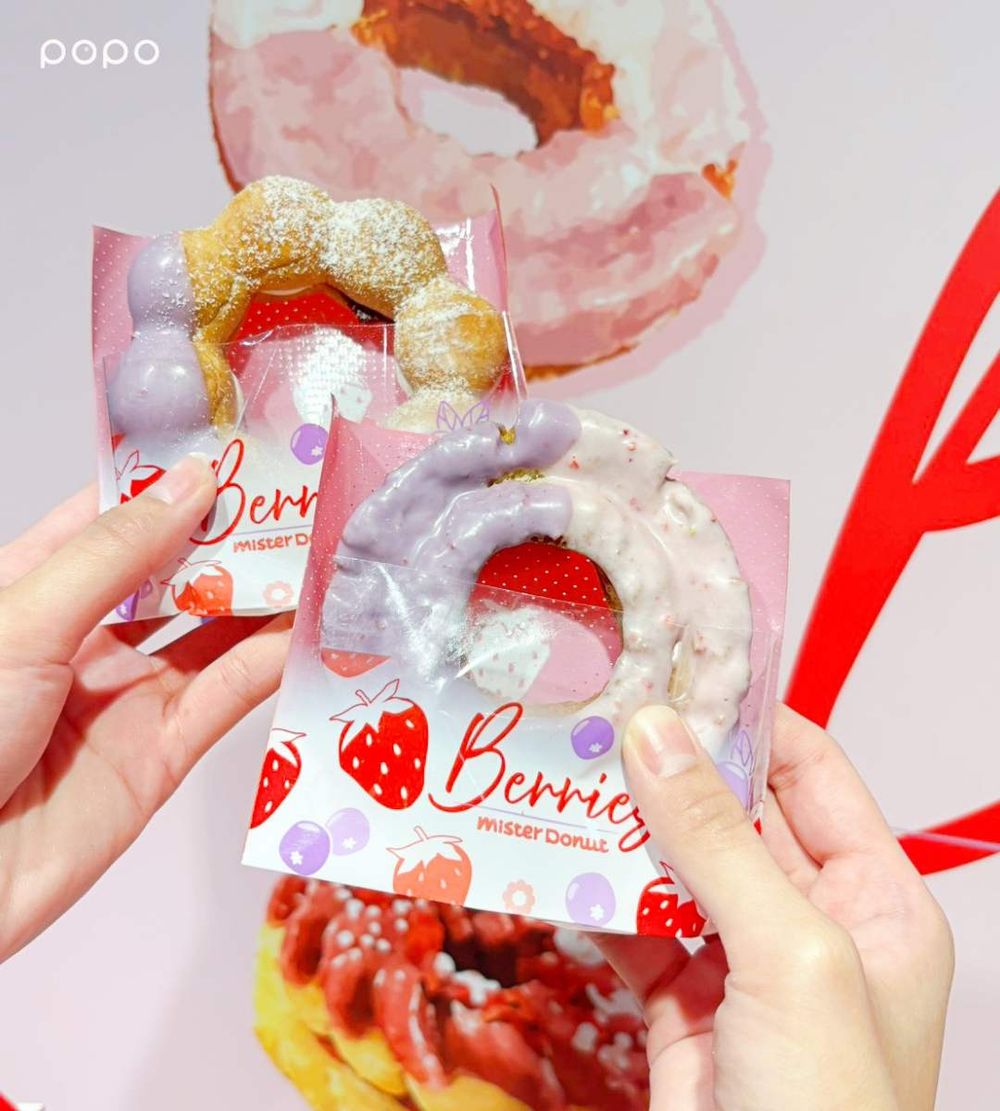 2026草莓季必吃甜點推薦！Mister Donut「小草莓巧貝、草莓波波隆尼」酸甜風味不吃會後悔！-4