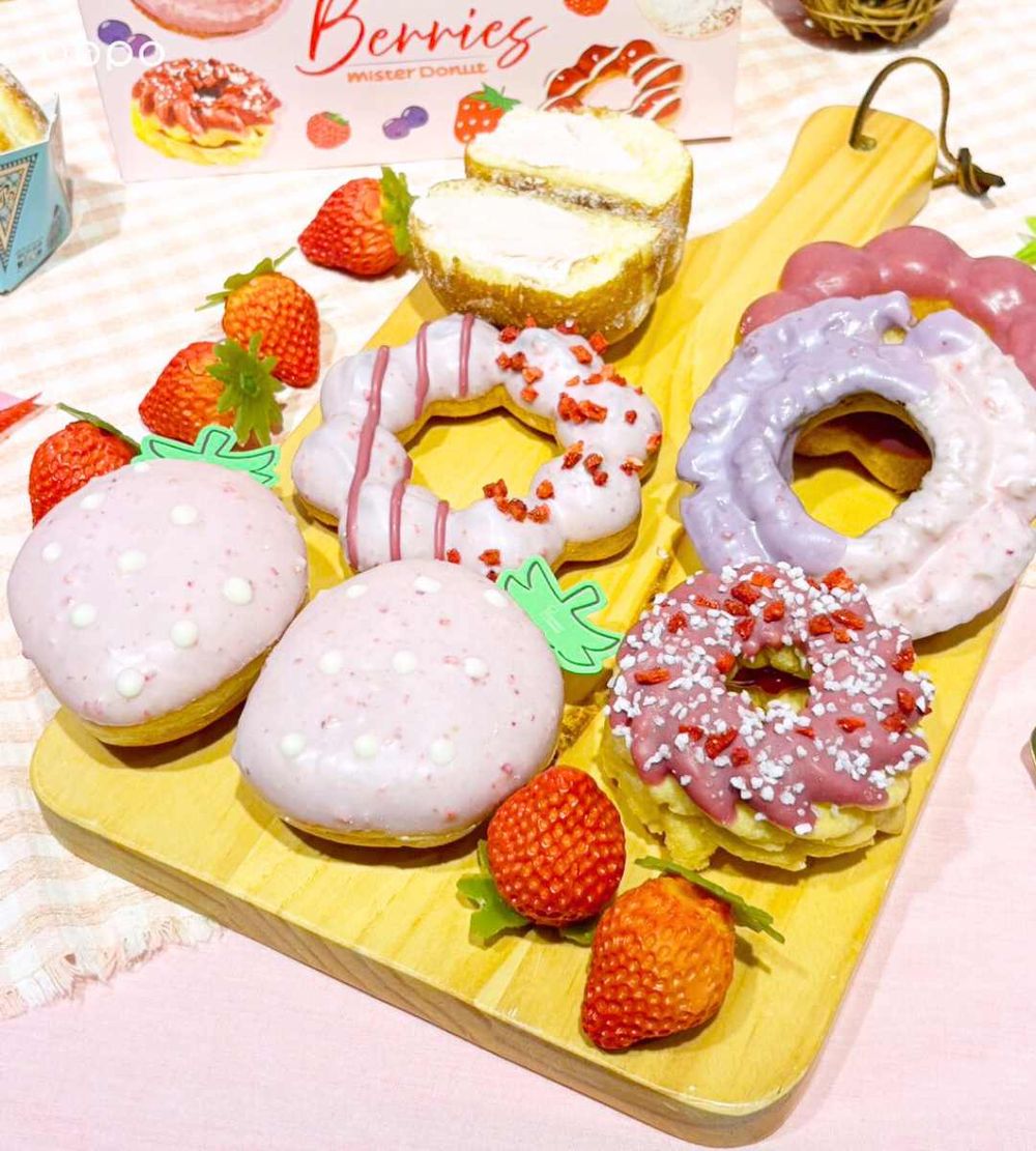 2026草莓季必吃甜點推薦！Mister Donut「小草莓巧貝、草莓波波隆尼」酸甜風味不吃會後悔！-7