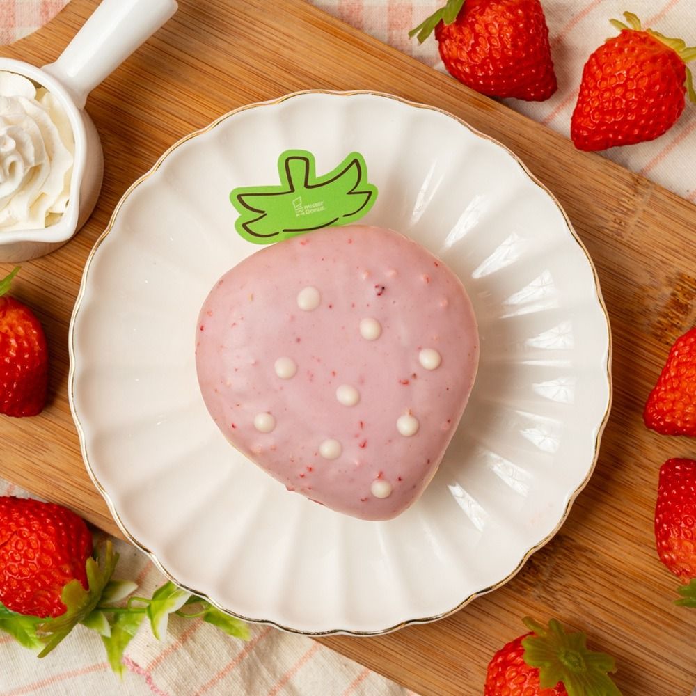 2026草莓季必吃甜點推薦！Mister Donut「小草莓巧貝、草莓波波隆尼」酸甜風味不吃會後悔！-8