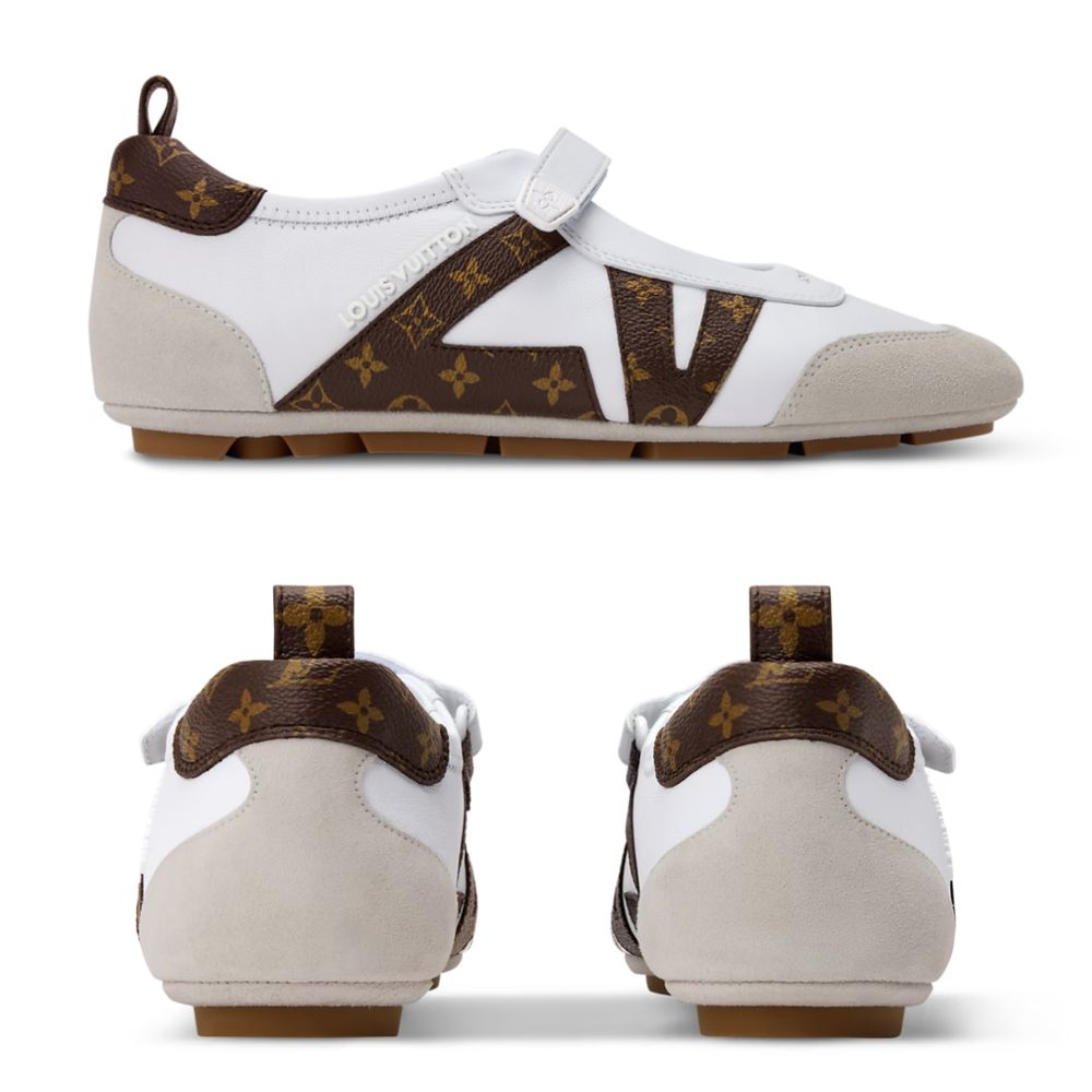 LV豁出去了！推出芭蕾感「瑪莉珍球鞋」櫃上直接搶瘋！上腳超修飾、預算就留給這一雙！-2