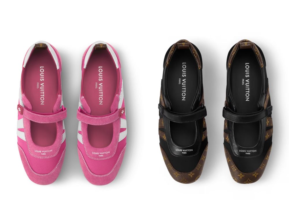 LV豁出去了！推出芭蕾感「瑪莉珍球鞋」櫃上直接搶瘋！上腳超修飾、預算就留給這一雙！-4