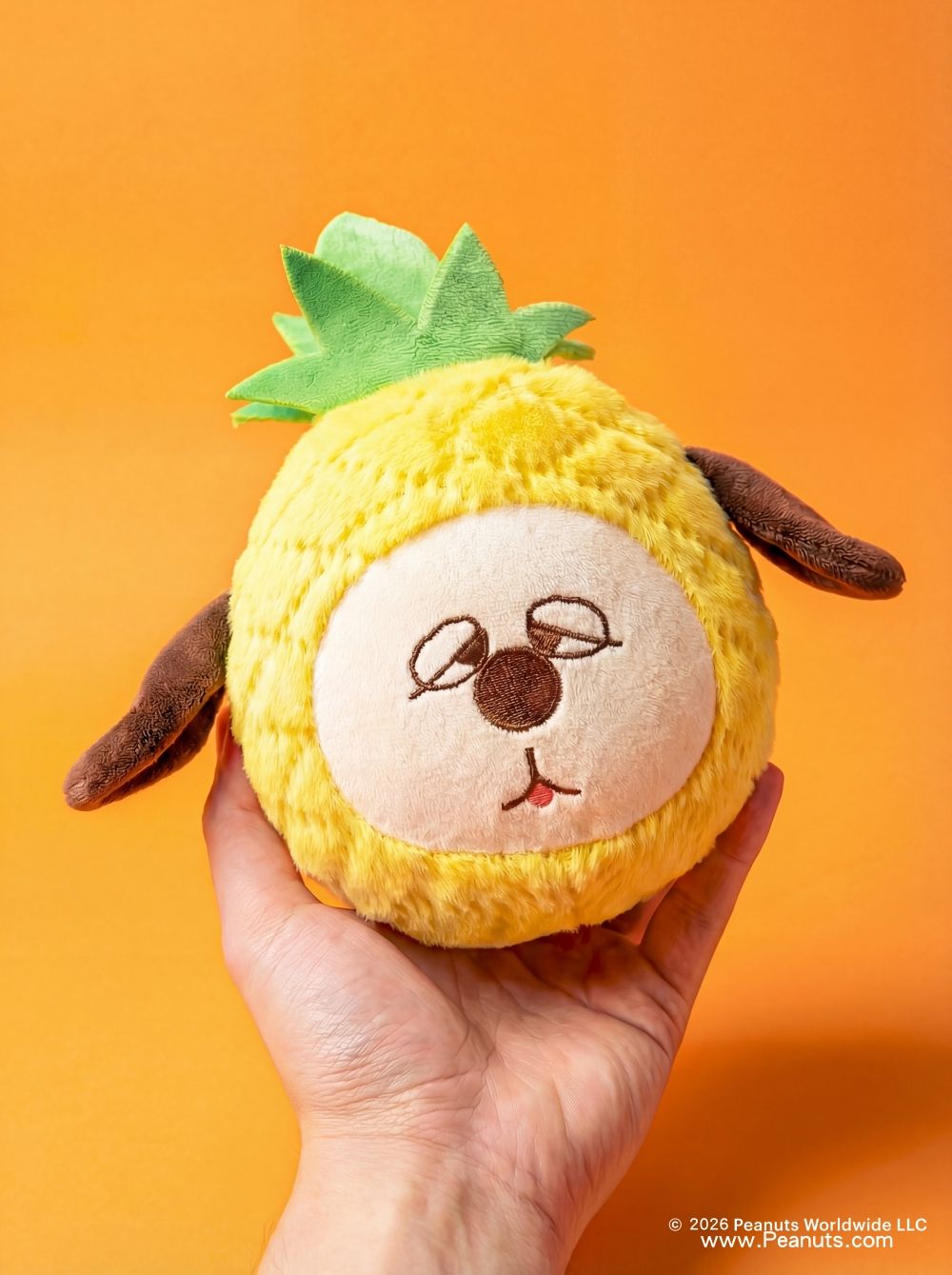 史上最萌新年禮盒！7-11開賣超呆萌「史努比水果禮盒」、蘋果史努比&招財鳳梨歐拉夫全都可愛翻！-4