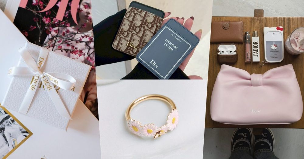 女友收到絕對愛！17款Dior情人節禮物清單！「雛菊戒指、老花磁吸卡夾」櫃上默默賣翻！-1