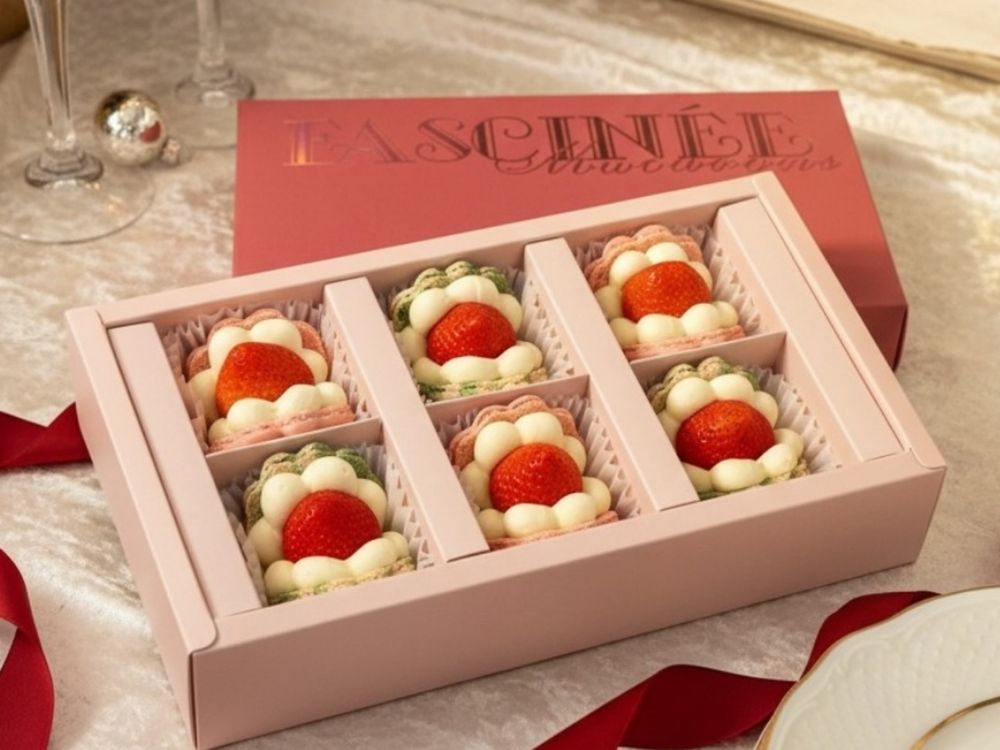 2026草莓季宅配甜點推薦！超欠吃「雪焰草莓馬卡龍、草莓大福、草莓空氣脆餅」免排隊就吃得到！-2