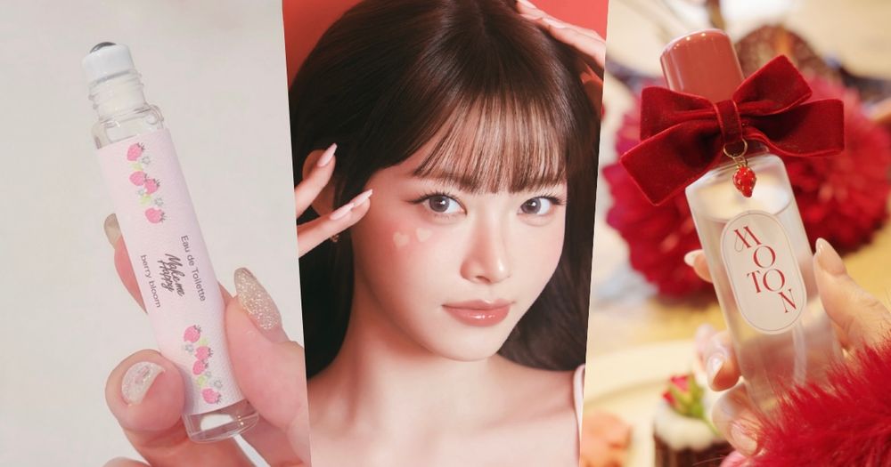 日本社群熱議「草莓香氛」推薦！MOTON草莓髮香噴霧、CANMAKE大人系草莓香水，LE SSERAFIM恩採同款賣翻！-1