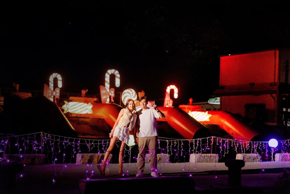 2026情人節限定打卡點！超巨大「史努比焦糖巧克力甜甜圈、露西波堤圈」主題燈飾限時30天登場！-9