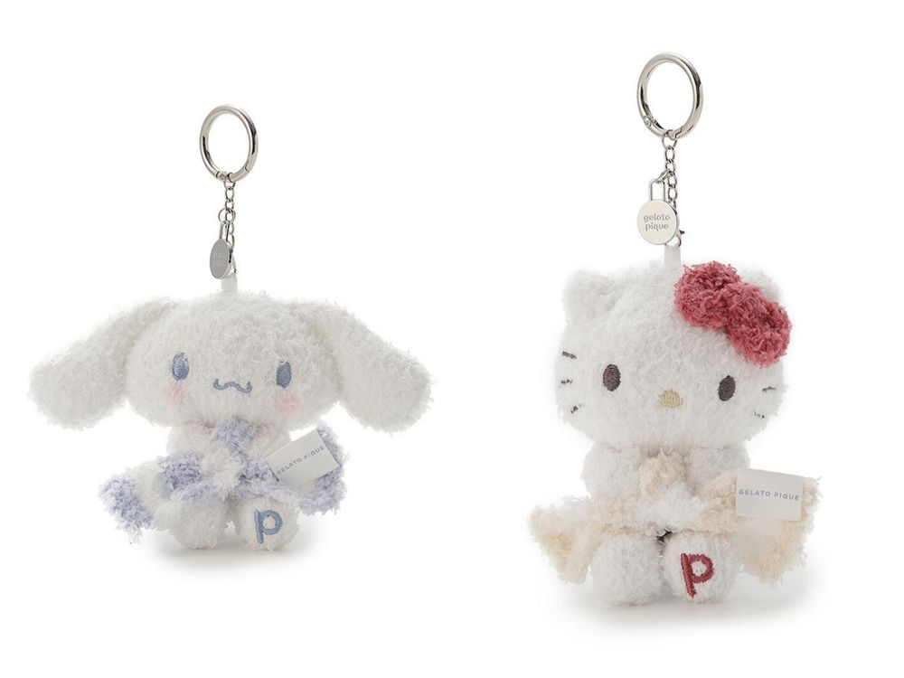 日牌居家服Gelato Pique首次聯名三麗鷗！Kitty、大耳狗「軟綿綿小臉」吊飾、睡衣可愛瘋掉！-16