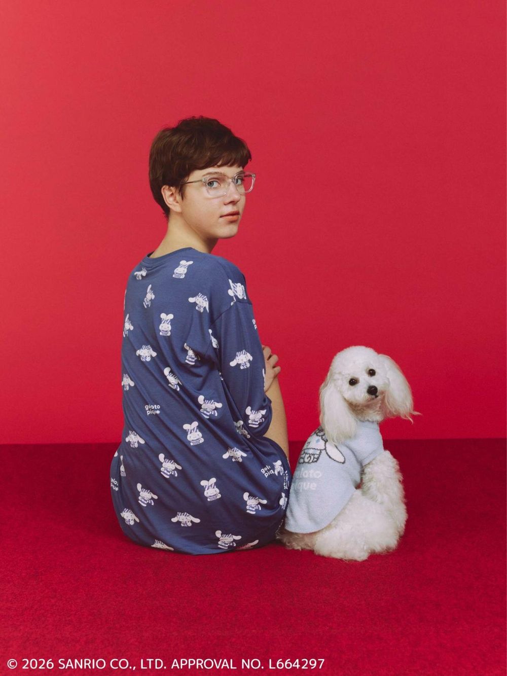 日牌居家服Gelato Pique首次聯名三麗鷗！Kitty、大耳狗「軟綿綿小臉」吊飾、睡衣可愛瘋掉！-7