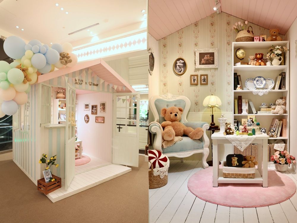 白敬亭品牌GOODBAI聯名德國Steiff泰迪熊！限量草莓泰迪熊這裡買得到、還有夢幻小熊屋快衝拍照！-4