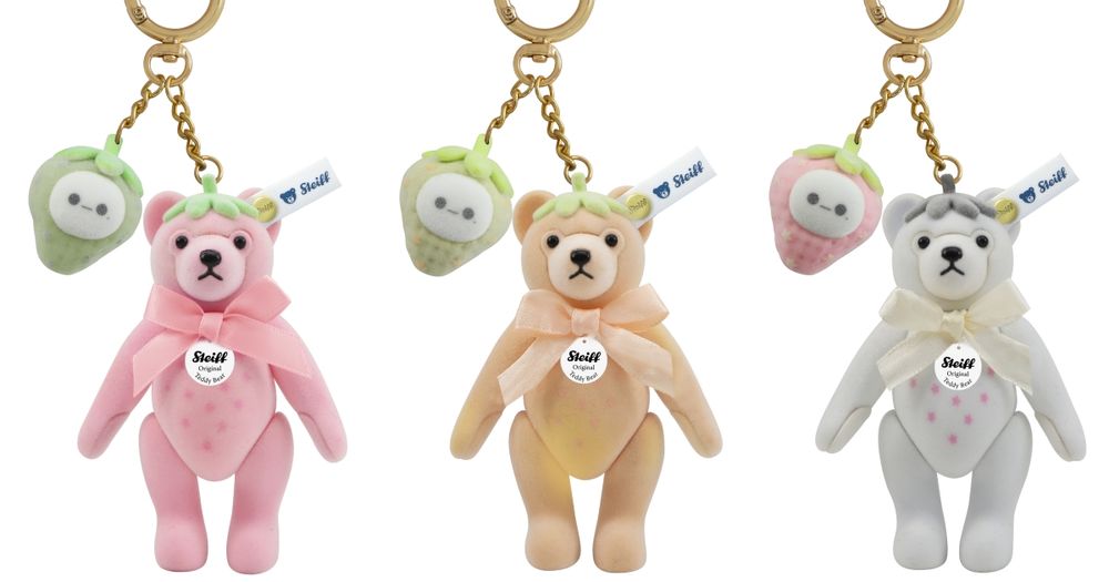 白敬亭品牌GOODBAI聯名德國Steiff泰迪熊！限量草莓泰迪熊這裡買得到、還有夢幻小熊屋快衝拍照！-8