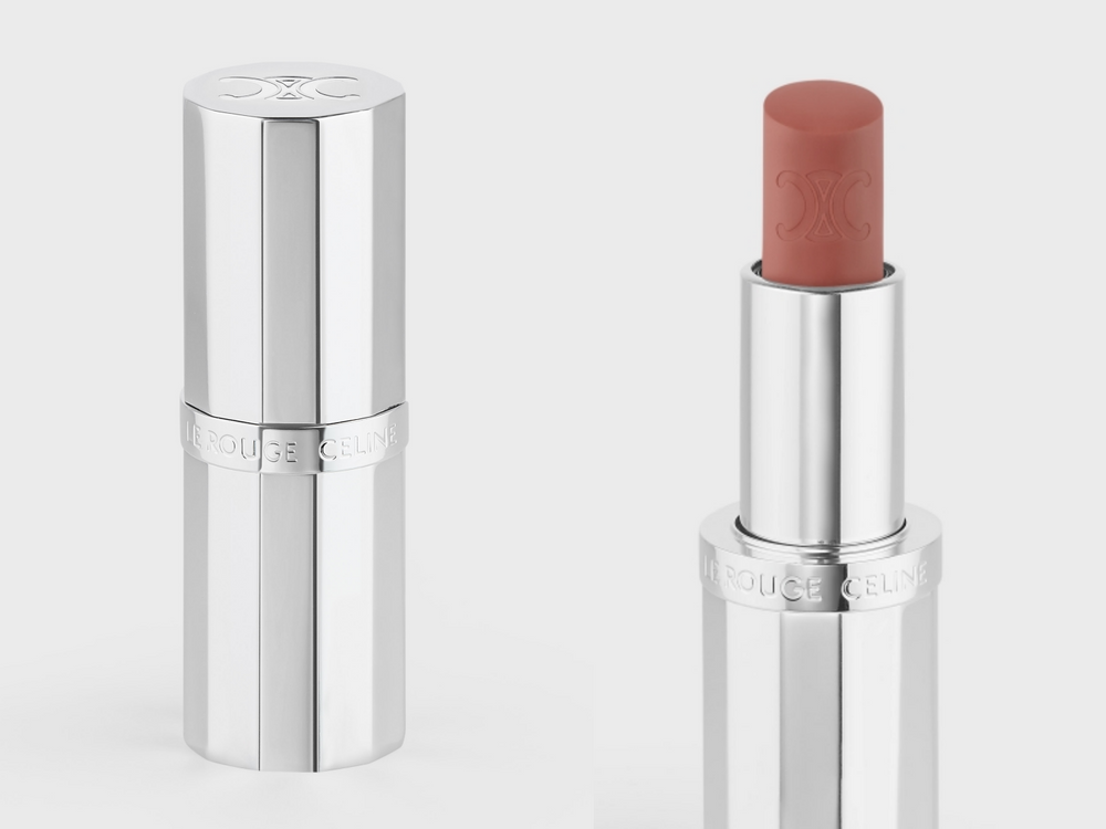 2026最想搶的精品唇膏登場！CELINE全新「霧光潤唇膏」優雅上市，凱旋門LOGO銀管＋高訂玫瑰潤唇質地、美到失控！-14