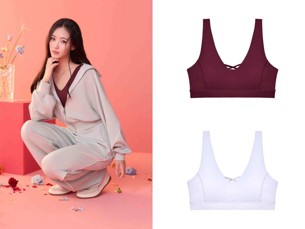 美胸王者又出手！黛安芬新品Lily許韶恩同款「運動背心、喇叭長褲」超顯瘦、想整套包下！-5