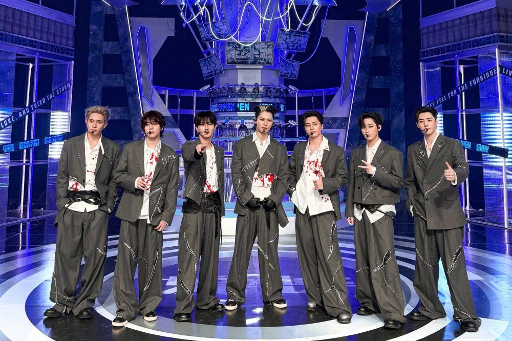 韓網熱議6組「臉蛋合」很高的韓團！ENHYPEN全員高冷臉，aespa都是AI臉蛋天花板！-12