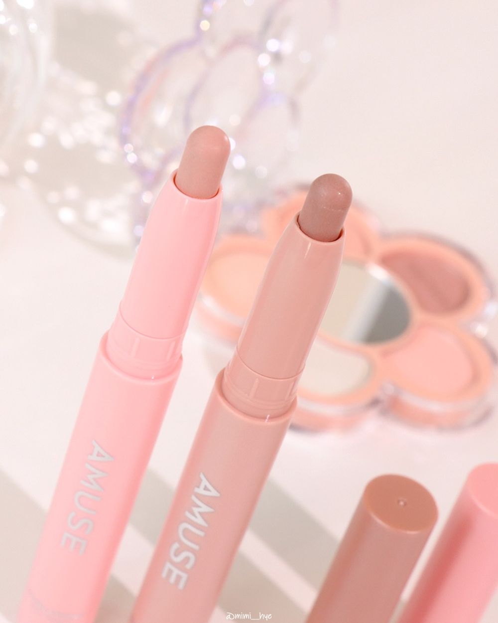 韓女臥蠶畫法又變了？！張員瑛同款純欲小貓電眼全靠AMUSE「這支」，一筆完成臥蠶、打亮、腮紅，雙眼有神又立體！-15