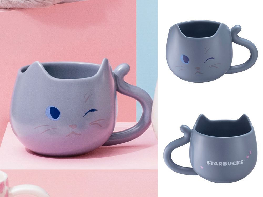 星巴克2026貓之日必買8大周邊推薦！「貓咪小熊鑰匙圈、白貓馬克杯、虎斑貓零錢包」全都太欠買！-6