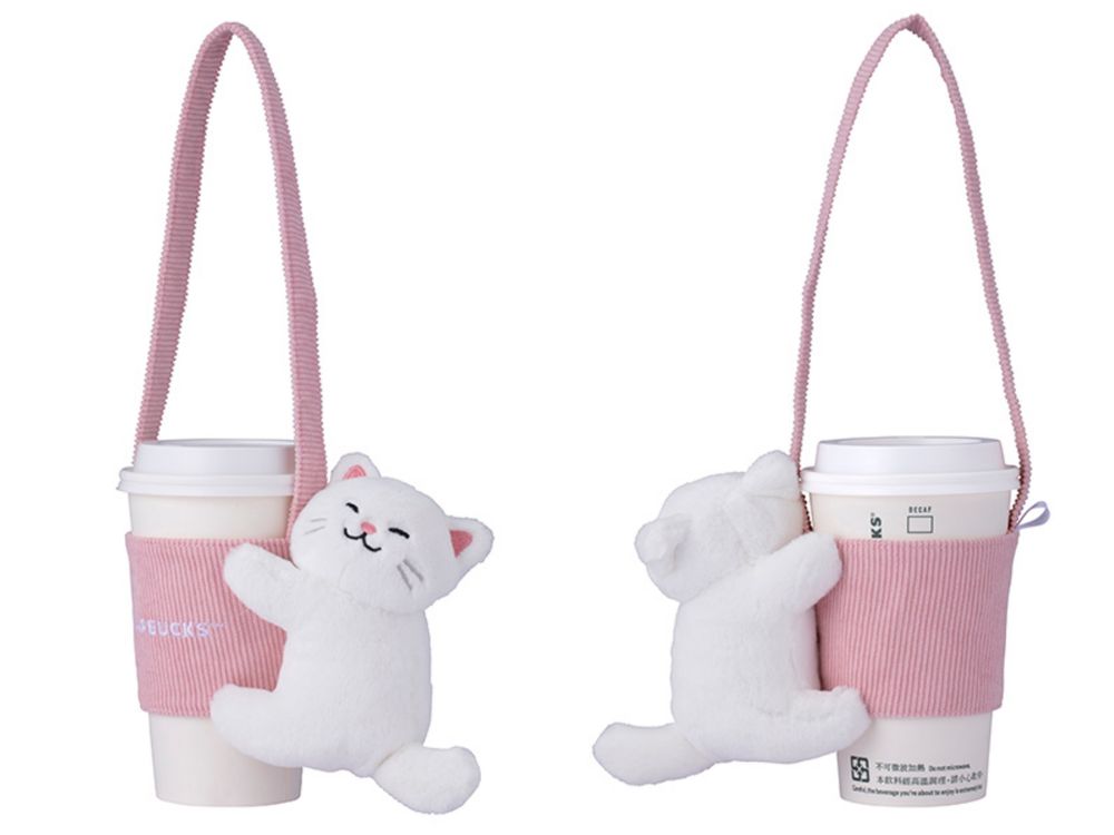 星巴克2026貓之日必買8大周邊推薦！「貓咪小熊鑰匙圈、白貓馬克杯、虎斑貓零錢包」全都太欠買！-4