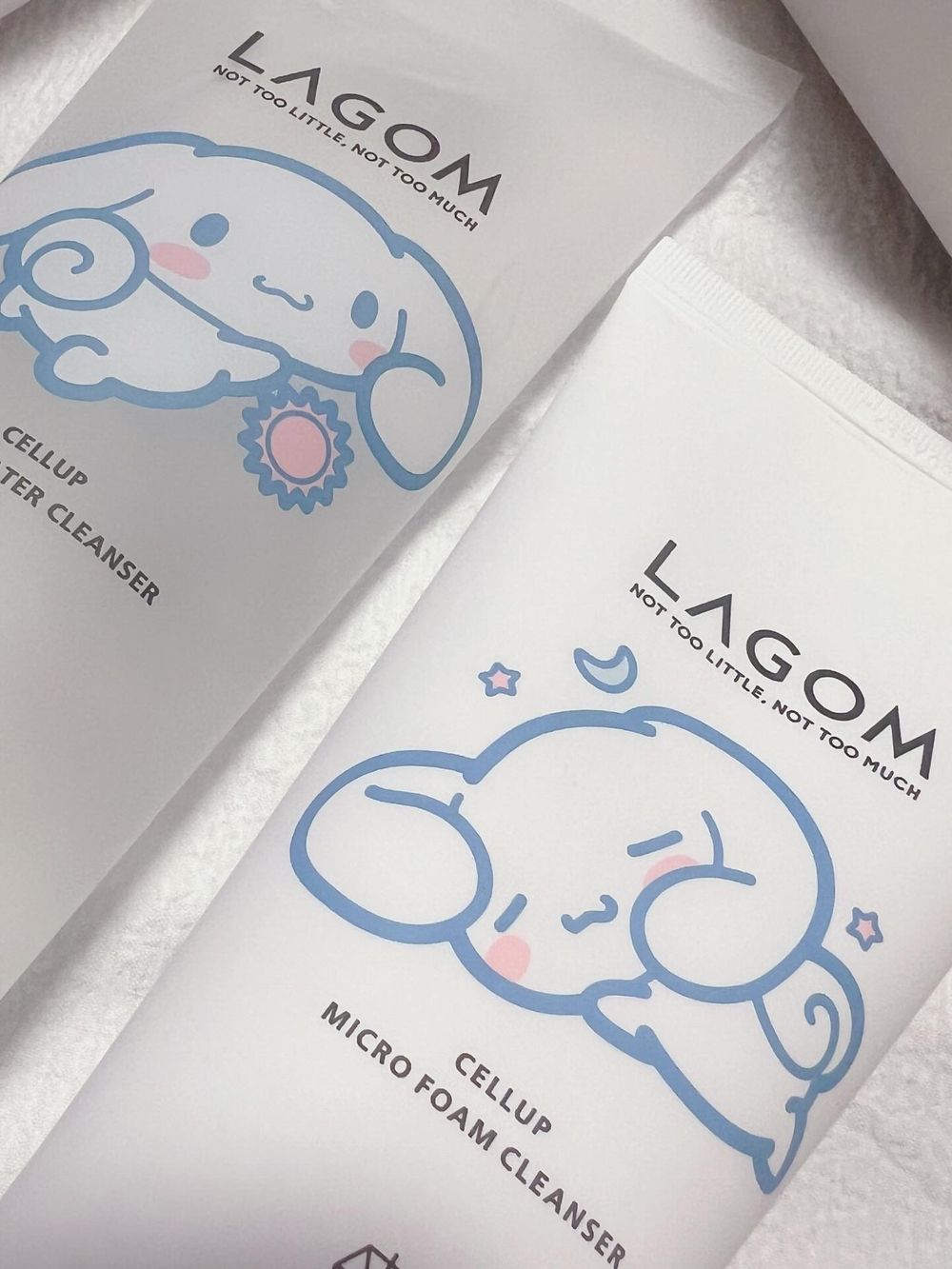 韓女最愛小眾潔顏品聯名三麗鷗大耳狗！LAGOM早安凝露、晚安泡泡換上療癒包裝，洗出水煮蛋嫩肌！-15